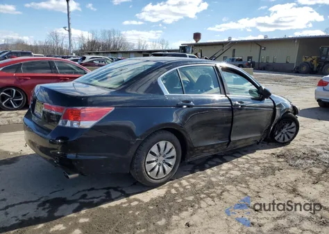 2011 Honda Accord Lx from USA, damaged, VIN 1HGCP2F39BA082668
